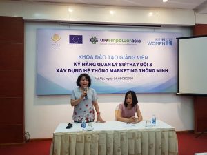 Read more about the article Khóa đào tạo “Kỹ năng quản lý sự thay đổi và Xây dựng hệ thống marketing thông minh” tại Hà Nội
