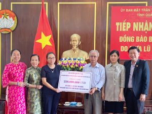 Read more about the article Hội đồng Doanh nhân nữ Việt Nam và Câu Lạc bộ Doanh nhân nữ tham dự Hội nghị thượng đỉnh phụ nữ toàn cầu chung tay góp sức vì Miền Trung ruột thịt