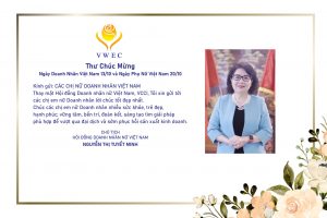 Read more about the article Thư Chúc mừng ngày Doanh nhân Việt Nam 13/10 và Ngày Phụ nữ Việt Nam 20/10