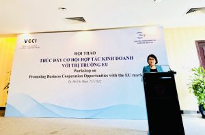Read more about the article Hội thảo “Thúc đẩy cơ hội hợp tác kinh doanh với thị trường EU” tại Tp. Hồ Chí Minh
