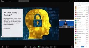 Read more about the article Khóa đào tạo trực tuyến “Ứng dụng trí tuệ nhân tạo (AI) và An toàn thông tin” ngày 14/8/2024