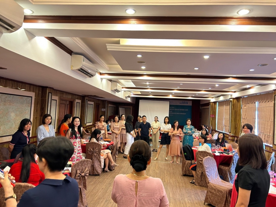 Khóa đào tạo giảng viên đầu tiên về chủ đề “Đa dạng nhà cung cấp và Mua sắm có trách nhiệm giới – GRP” ngày 7-8/6/2023 tại Hạ Long image 2026 09 29 140144821