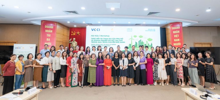 Read more about the article Thúc đẩy sự tham gia của phụ nữ và doanh nghiệp do nữ làm chủ trong quá trình chuyển đổi xanh