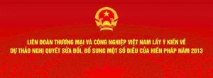Read more about the article VCCI tổ chức lấy ý kiến về dự thảo Nghị quyết sửa đổi, bổ sung một số điều của Hiến pháp năm 2013