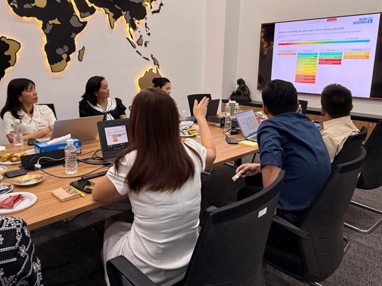 Read more about the article Thúc đẩy bình đẳng giới – Trao quyền cho phụ nữ trong doanh nghiệp – Buổi đào tạo tại Tập đoàn Liên Thái Bình Dương (IPPG)