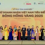 Lễ trao tặng Danh hiệu “Nữ Doanh nhân Việt Nam tiêu biểu – Bông Hồng Vàng năm 2025”