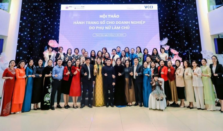 Read more about the article Hội thảo “Hành trang số cho doanh nghiệp do phụ nữ làm chủ” ngày 05/12/2025 tại Thanh Hóa