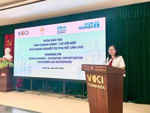 Read more about the article Khóa đào tạo “Kinh doanh Xanh – Cơ hội mới cho Doanh nghiệp do phụ nữ làm chủ” ngày 20/3/2026 tại Thanh Hoá