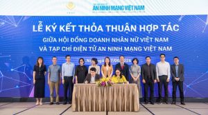 Read more about the article Lễ ký kết Thỏa thuận hợp tác giữa Hội đồng Doanh nhân nữ Việt Nam và Tạp chí điện tử An ninh mạng Việt Nam