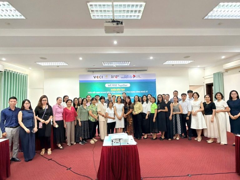 Read more about the article Khóa đào tạo “Thúc đẩy kinh doanh bền vững thông qua ứng dụng công nghệ số” ngày 10/7/2026 tại Hà Nội