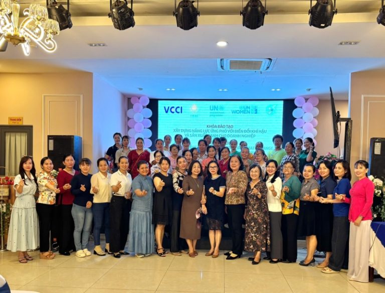 Read more about the article Khoá đào tạo “Xây dựng năng lực ứng phó với biến đổi khí hậu và sản xuất xanh cho doanh nghiệp” ngày 02/7/2026 tại Đồng Tháp
